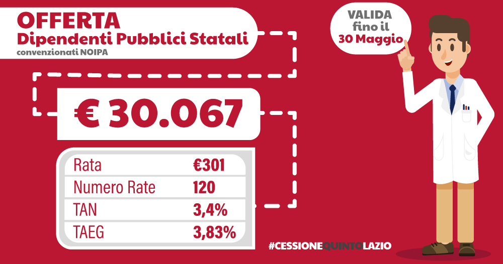 Offerta Dipendenti Pubblici Statali